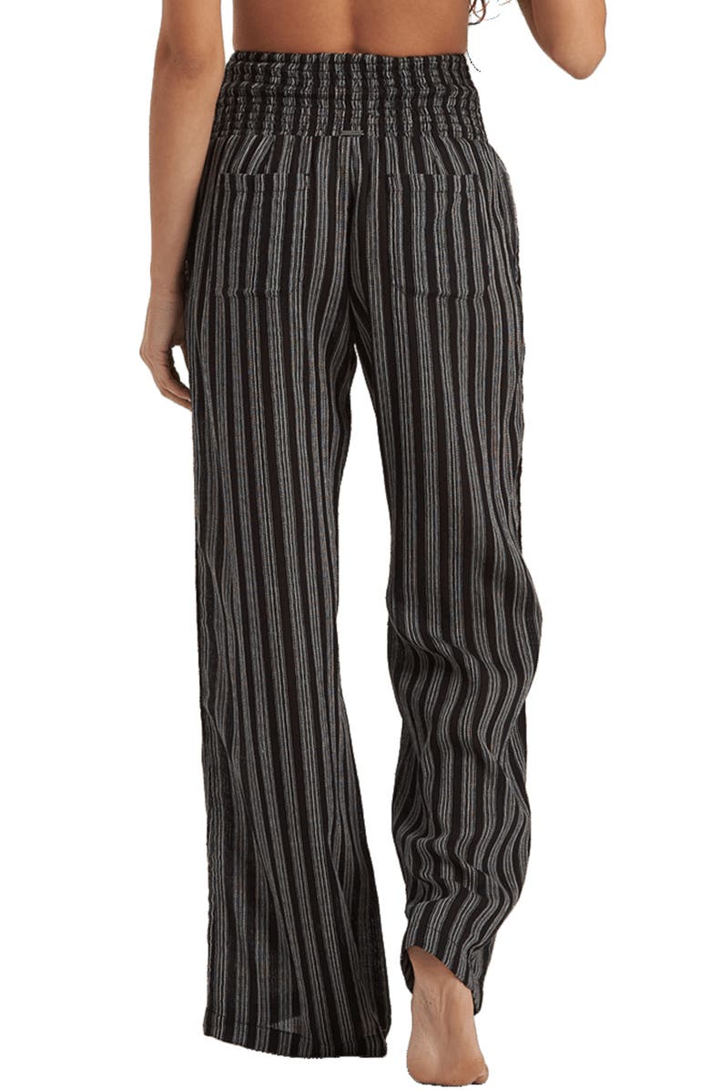 Billabong New Waves 2 Stripe Wide Leg Pants, Alternate, color, 