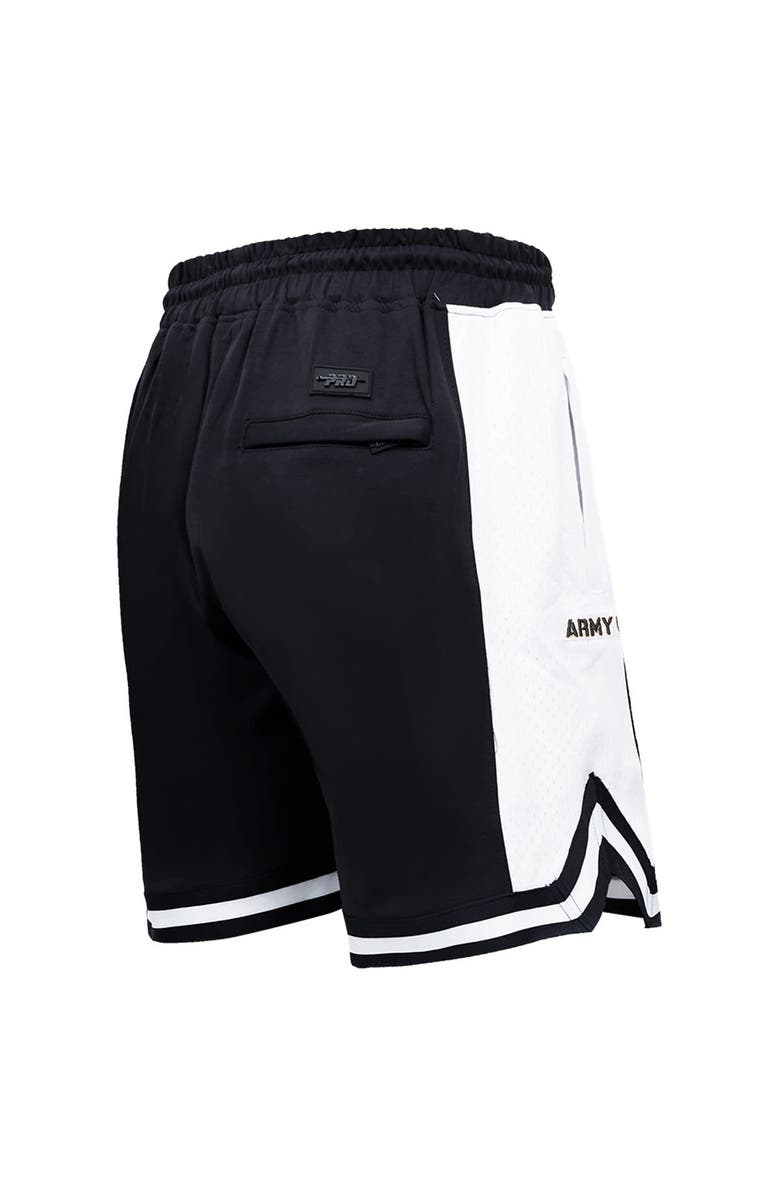 PRO STANDARD Men's Pro Standard Black Army Black Knights Script Tail DK 2.0 Shorts, Alternate, color, Black