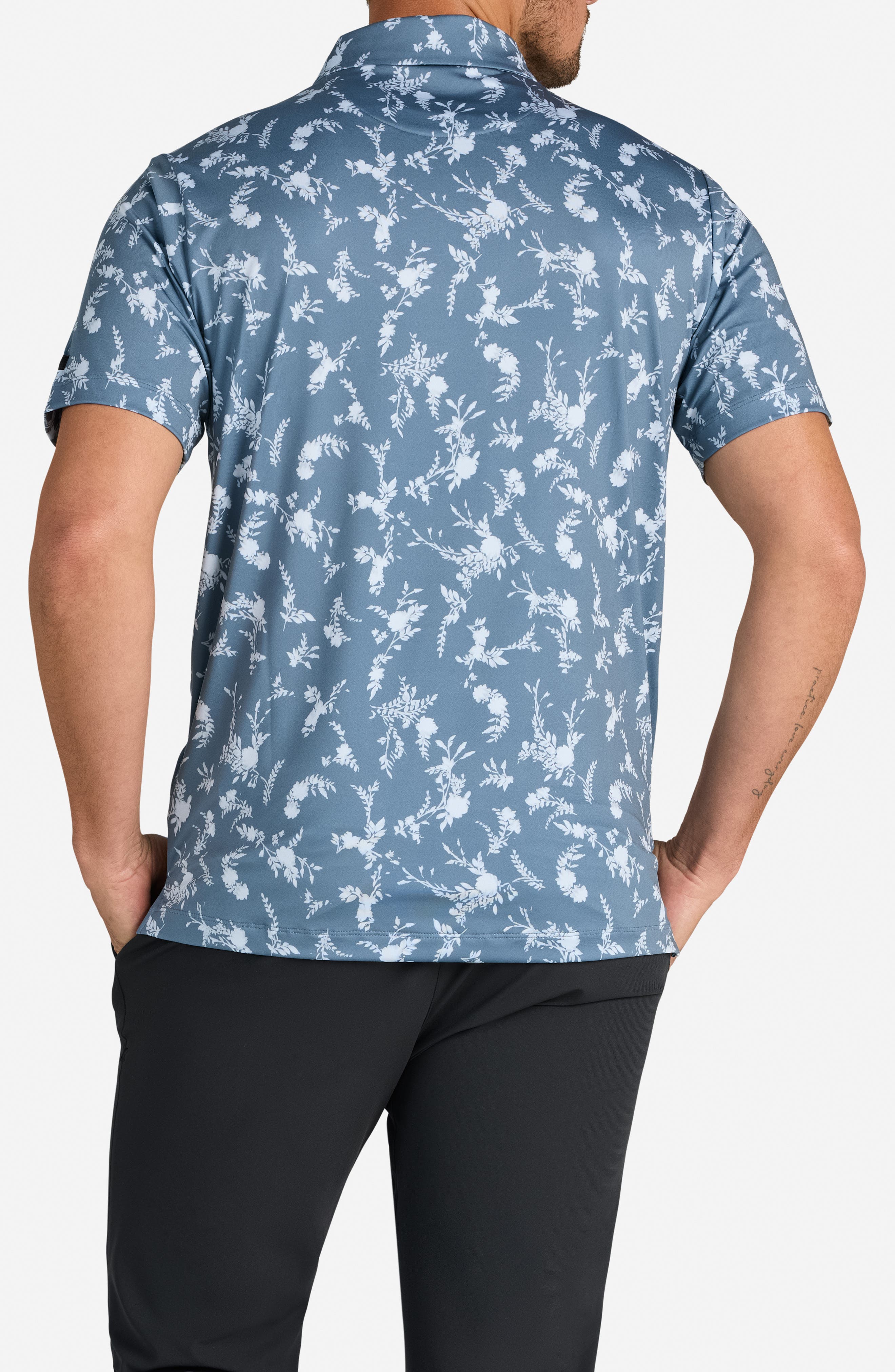 Pollen Hazard Floral Performance Golf Polo - image 2