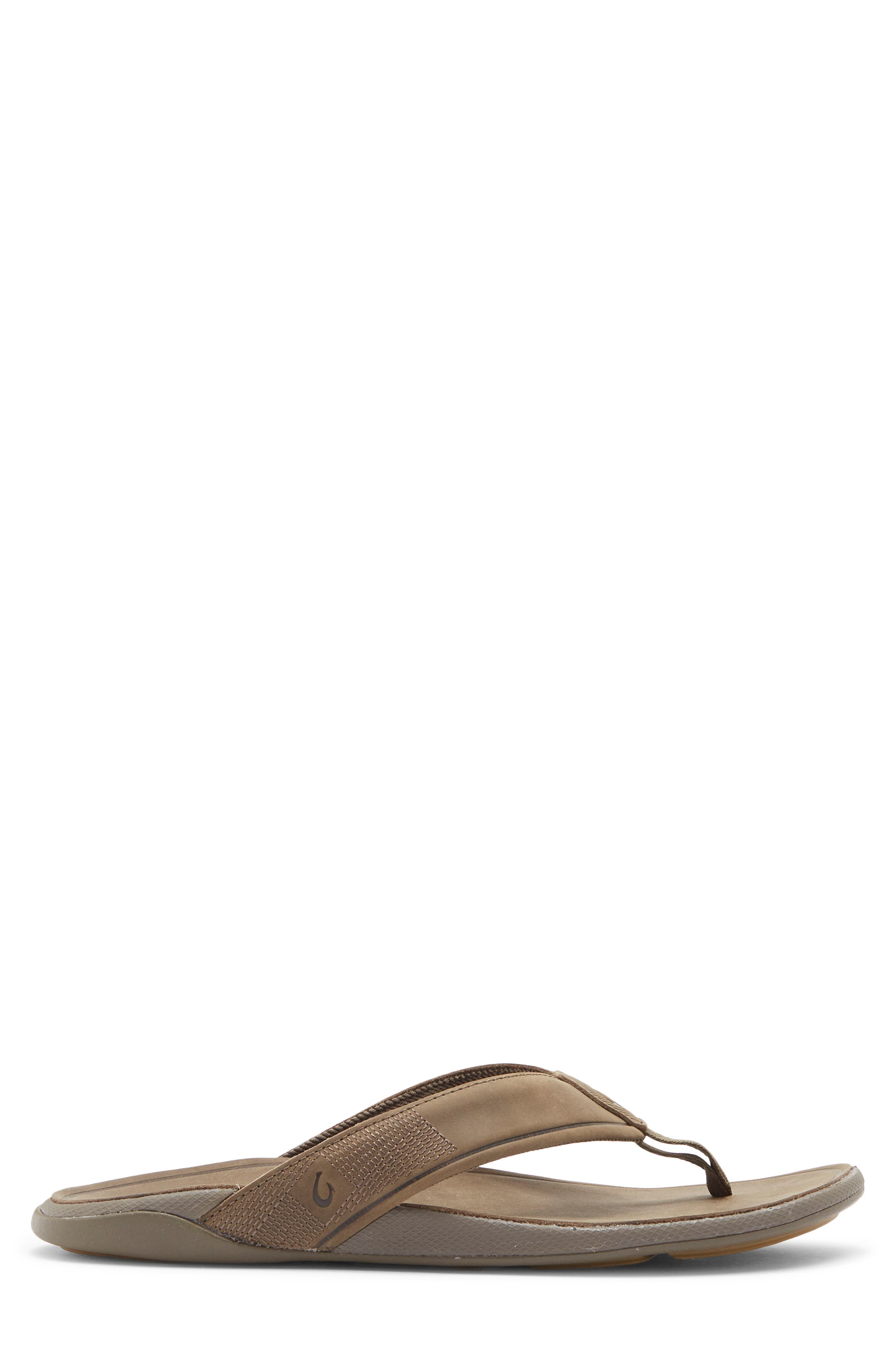 Tuahine Waterproof Flip Flop, Alternate, color, CANTEEN/ CANTEEN
