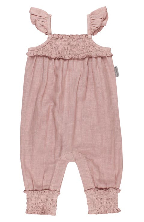 Organic Cotton Muslin Romper