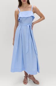 M&S Stripe Sleeveless Dress