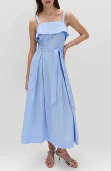 Stripe Sleeveless Dress
