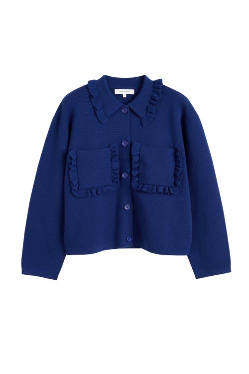 Chinti & Parker Sea Breeze Jacket In Admiral Blue