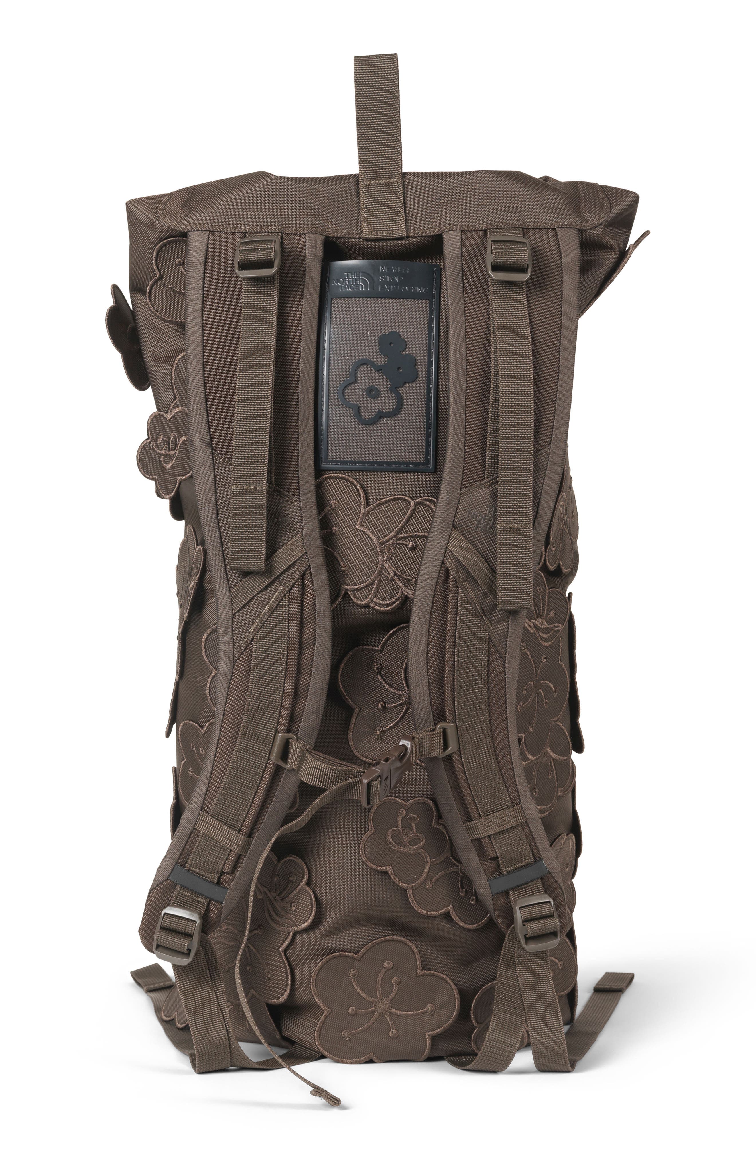 バッグ The North Face Cecilie Bahnsen Backpack Cecilie Bahnsen x The North Face Floral Appliqué Nylon Canvas