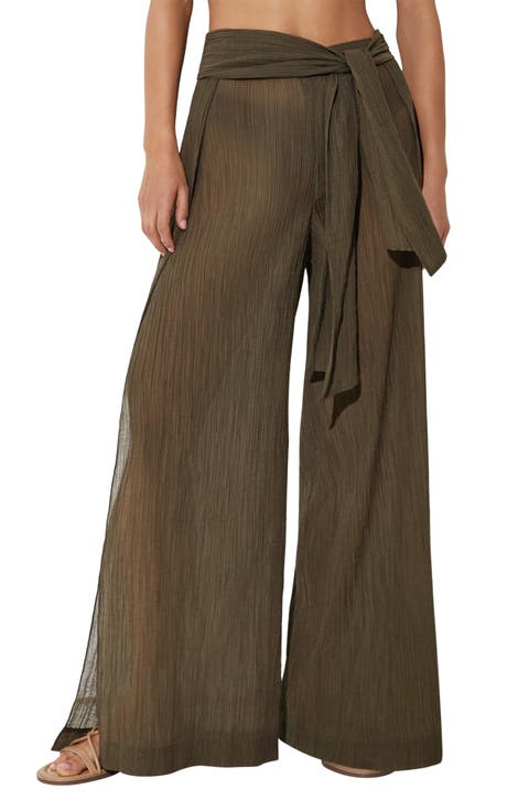 Gemma Wide Leg Cover-Up Pants