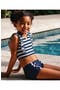 selected Deep Sea Navy Stripes