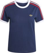 adidas Originals 3-Stripes Slim Fit T-Shirt