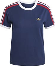 adidas Originals 3-Stripes Slim Fit T-Shirt