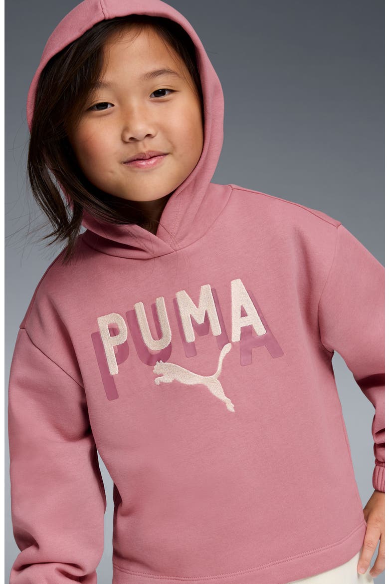 Kids' Class Pack Cotton Blend Fleece Hoodie, Alternate, color, BEYOND PINK