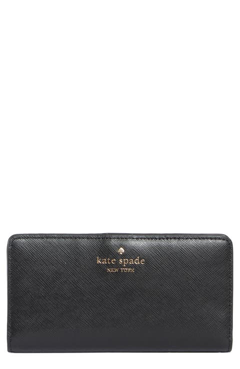Madison Large Saffiano Leather Continental Wallet