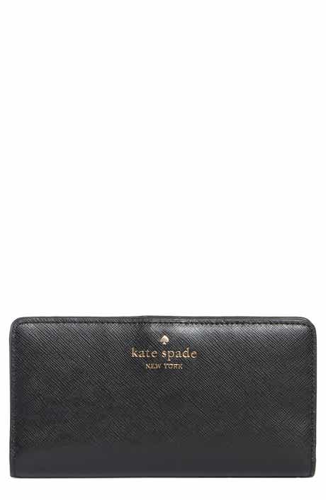 Madison Large Saffiano Leather Continental Wallet