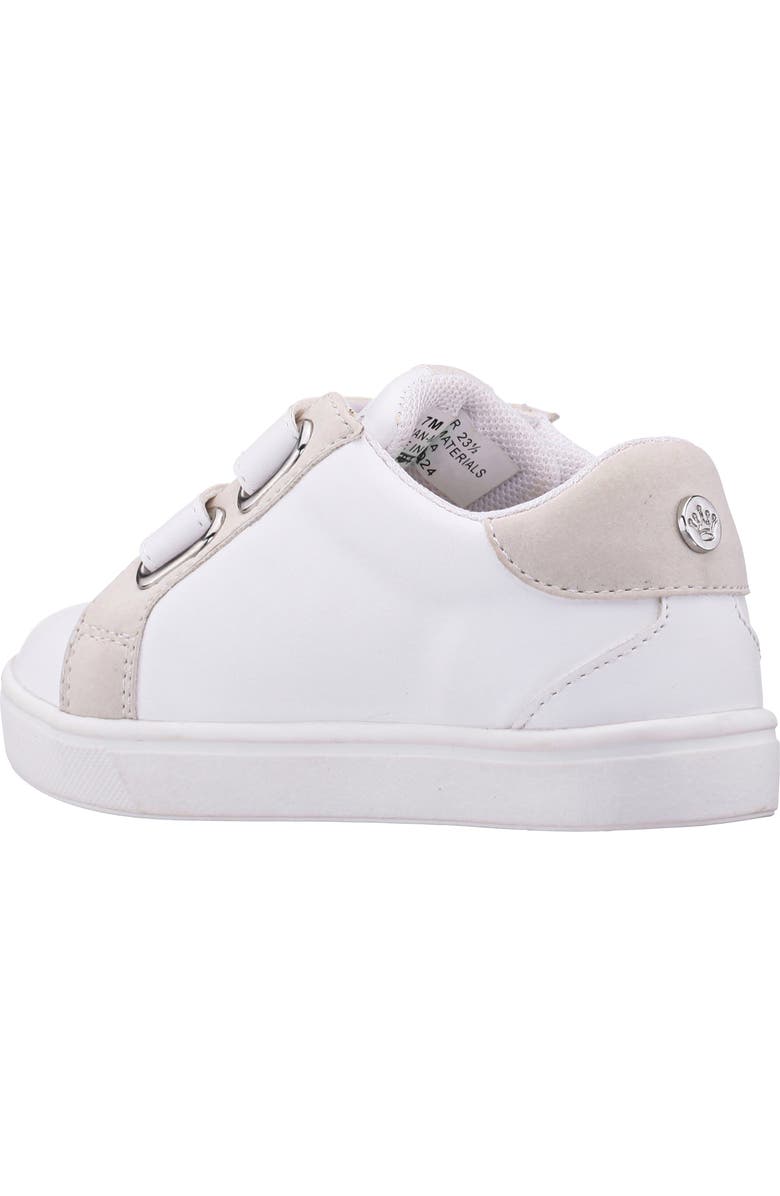 Nina Kids' Zicky Low Top Sneaker, Alternate, color, White Smooth