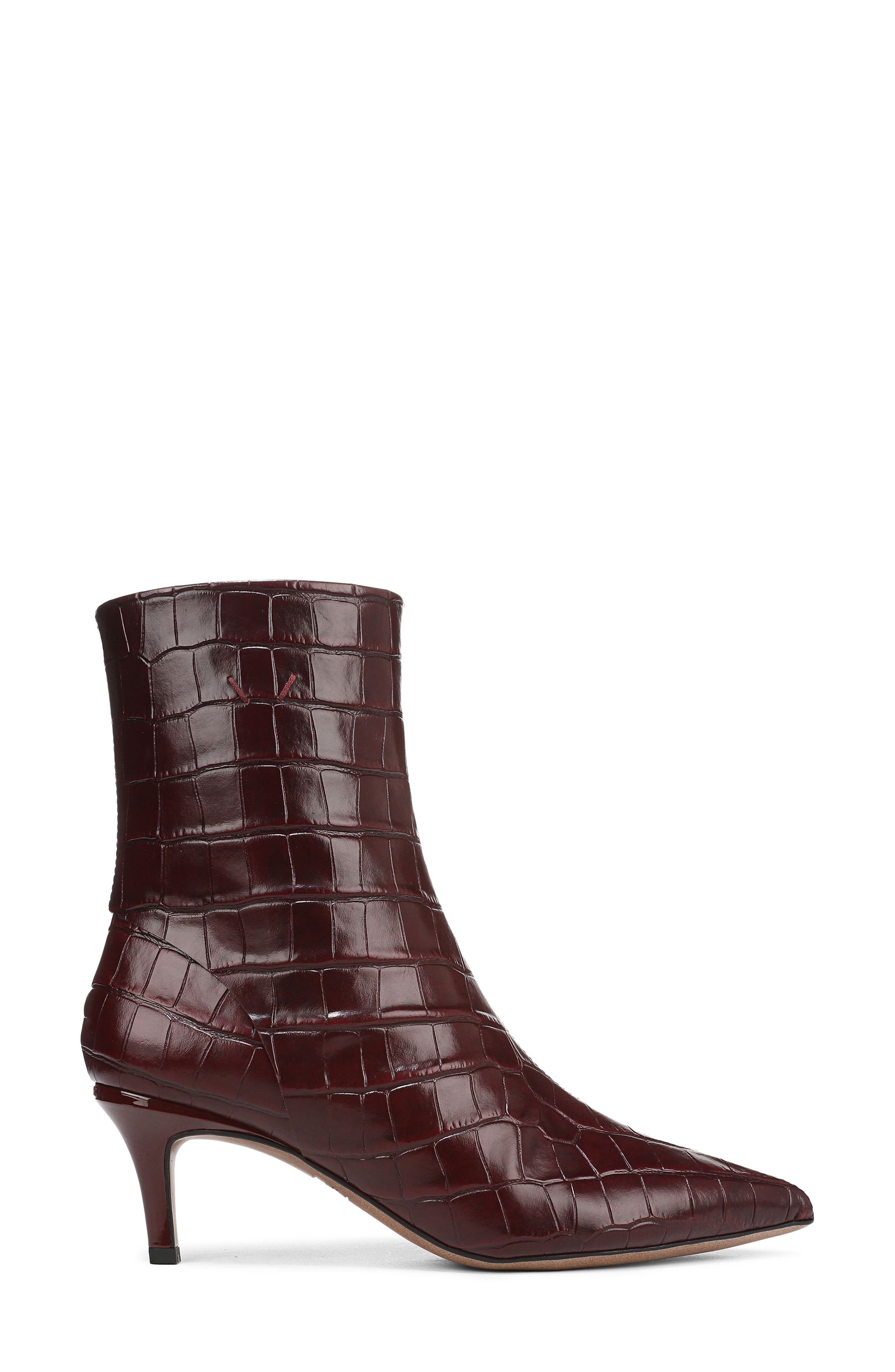 Anna Pointed Toe Bootie, Alternate, color, OXBLOOD RED