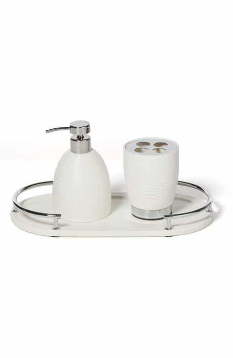 ROSELLI TRADING COMPANY Dubai 3-Piece Ceramic Bathroom Accessory Set