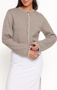 Petal & Pup Payton Scallop Cardigan