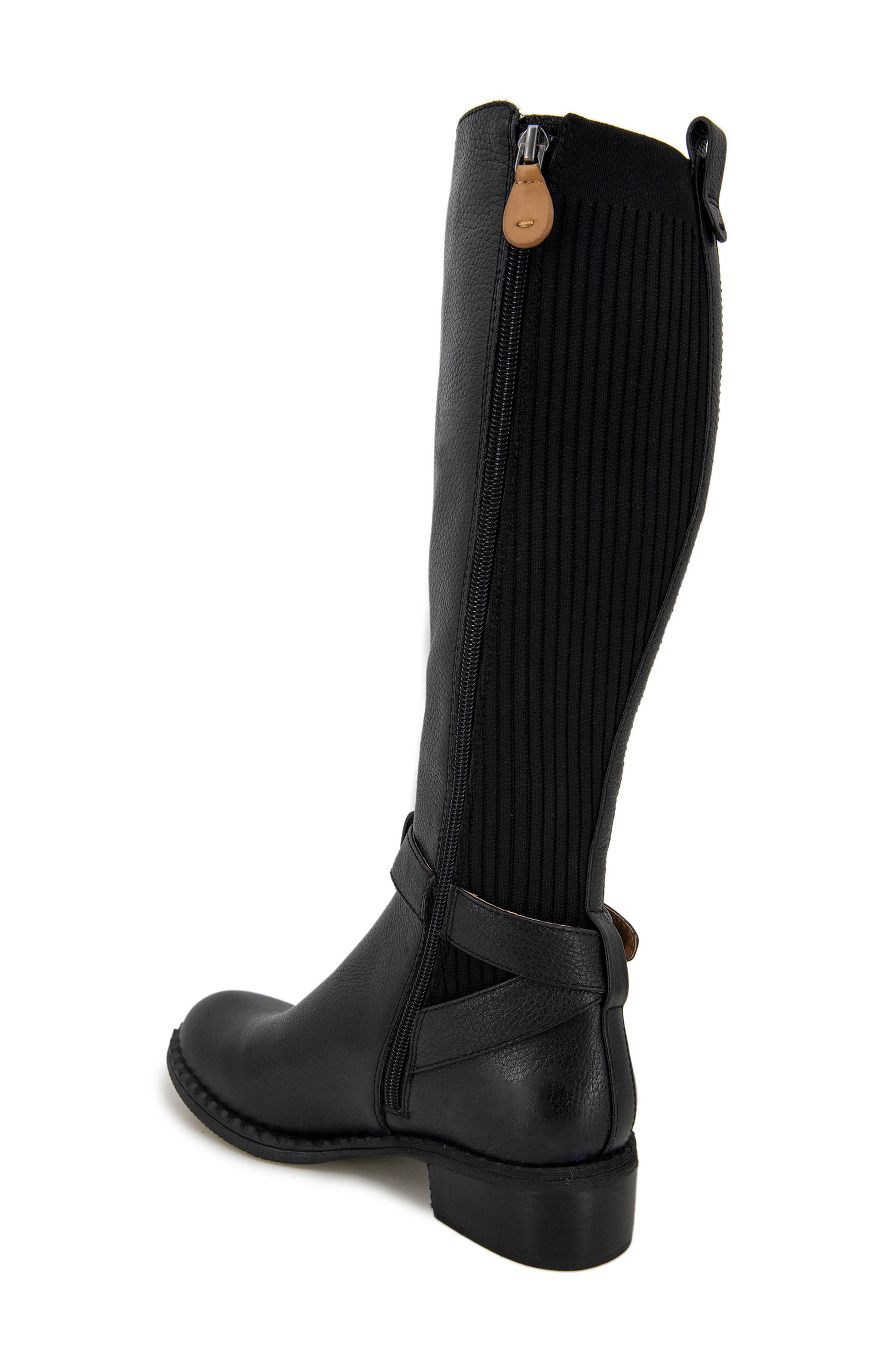 Gentle Souls Knee High Moto Boot, Alternate, color, 