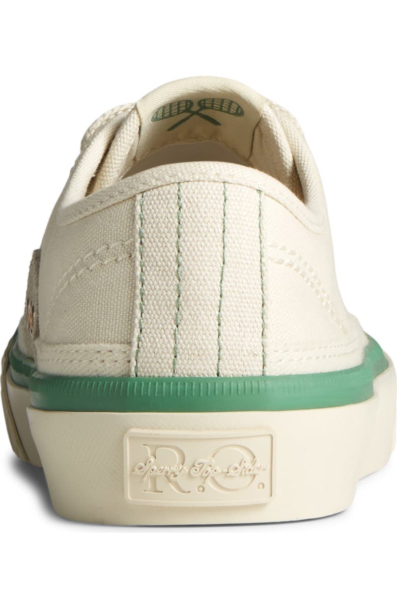 Sperry Racquet Oxford Cap Toe Canvas Sneaker, Alternate, color, White