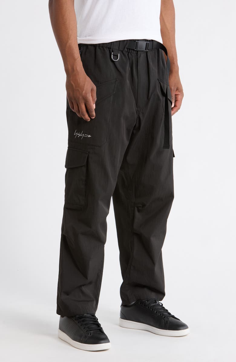 Y-3 x Mercedes-AMG F1 Cargo Pants, Alternate, color, Black
