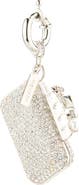 McQueen Micro Clutch Crystal Embellished Bag Charm