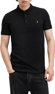 AllSaints Reform Cotton Piqué Polo