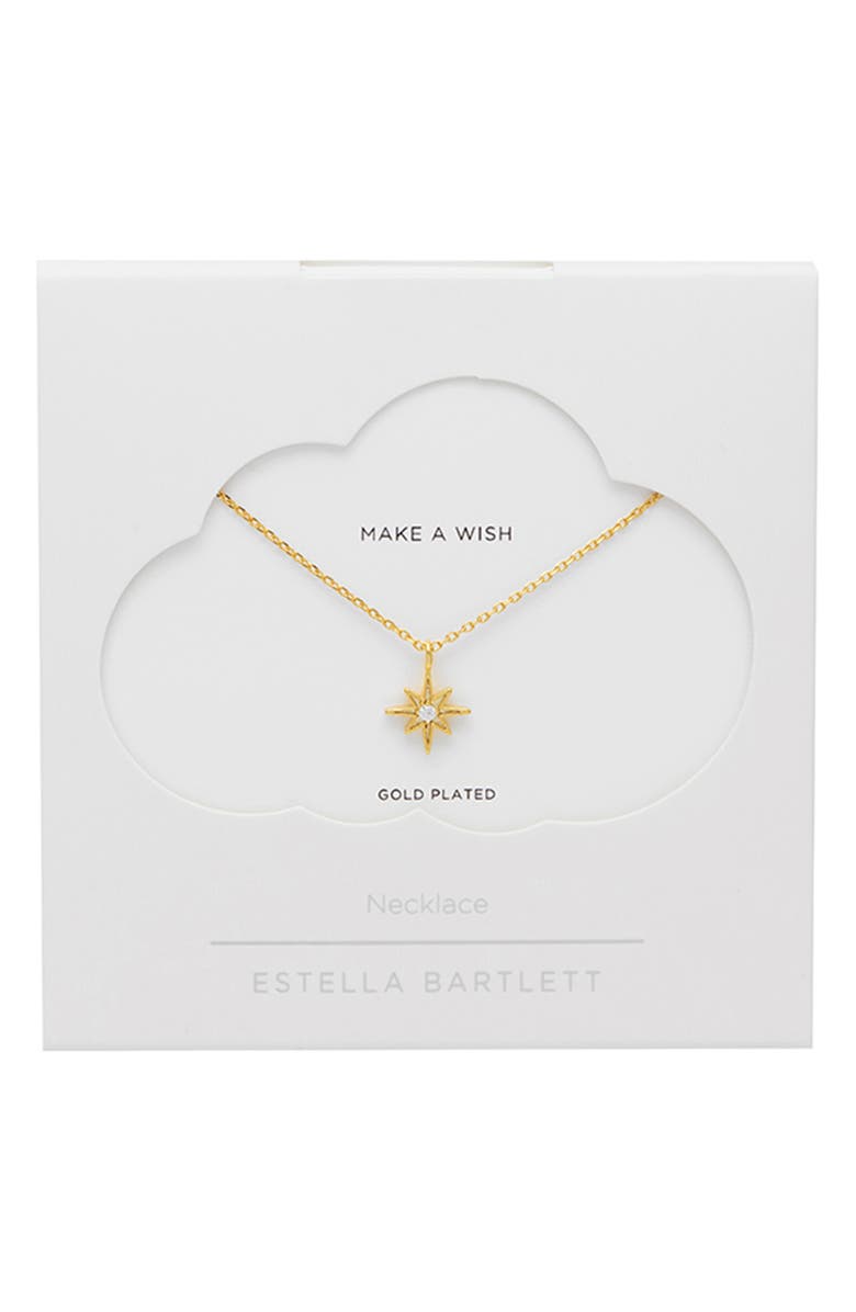 Estella Bartlett North Star Pendant Necklace, Alternate, color,