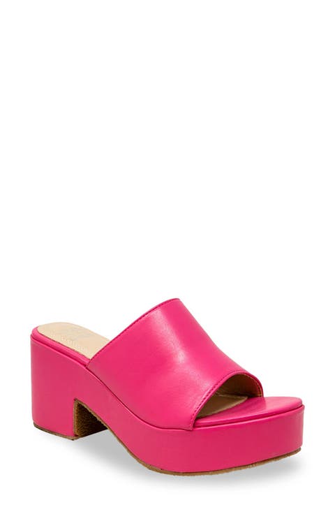 <p>Nelly Platform Slide Sandal (Women)</p>