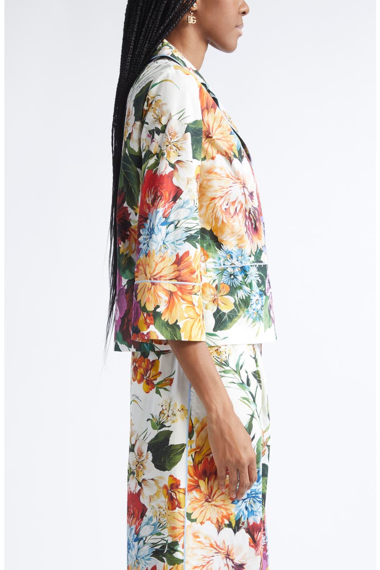 Floral Button-Up Top, Alternate, color, HA5PC B.FIORI CRET. F.BCO