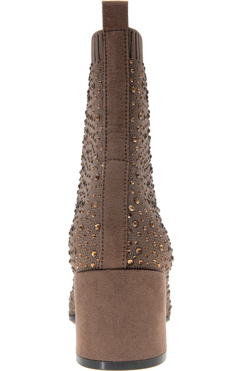 Reaction Kenneth Cole Rida Stretch Jewel Boot, Alternate, color, Chocolate