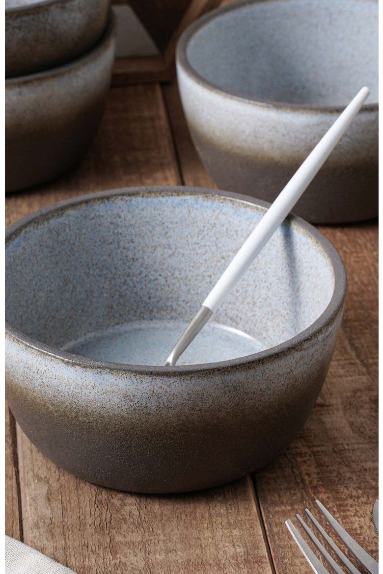 Vince Stoneware 4-Piece Bowl Set, Alternate, color, Gray-Green-Blue