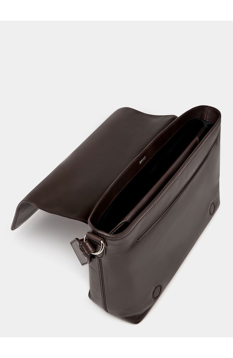 Bally Ray Messenger Bag in Bovine Leather, Alternate, color, Brown