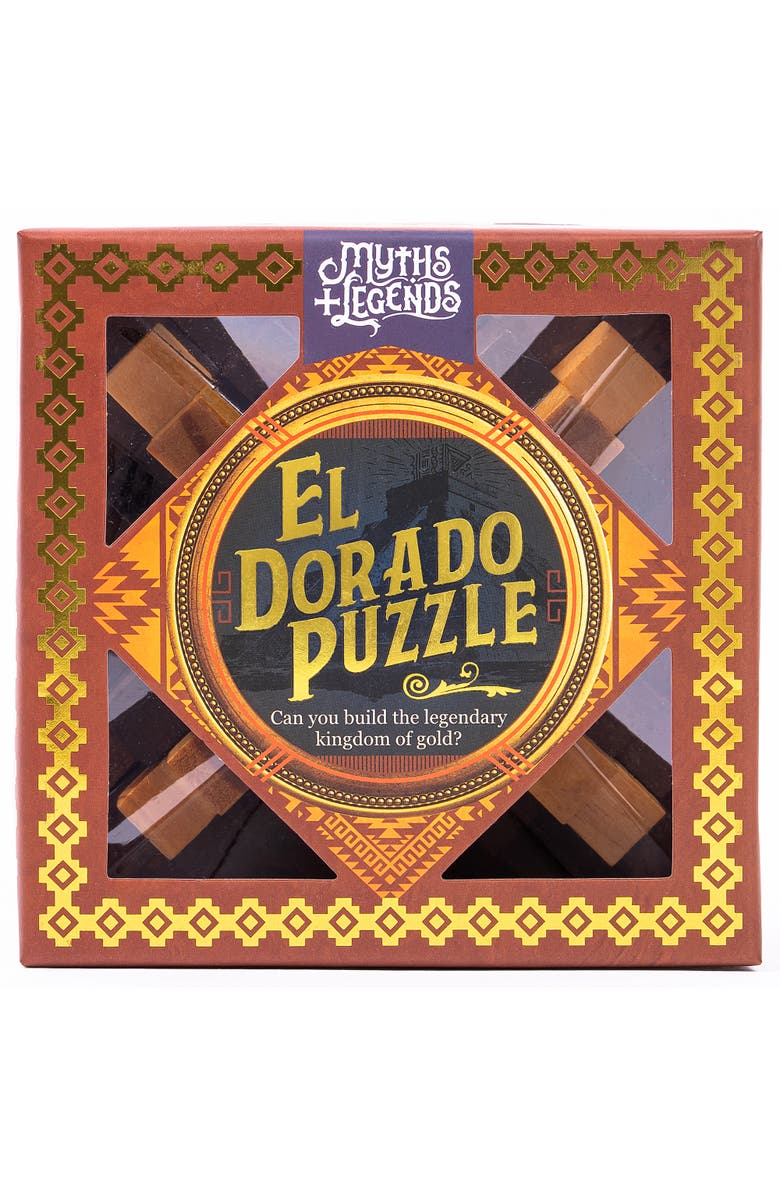 Professor Puzzle El Dorado 3D Wooden Brainteaser Puzzle, Main, color, Multicolored