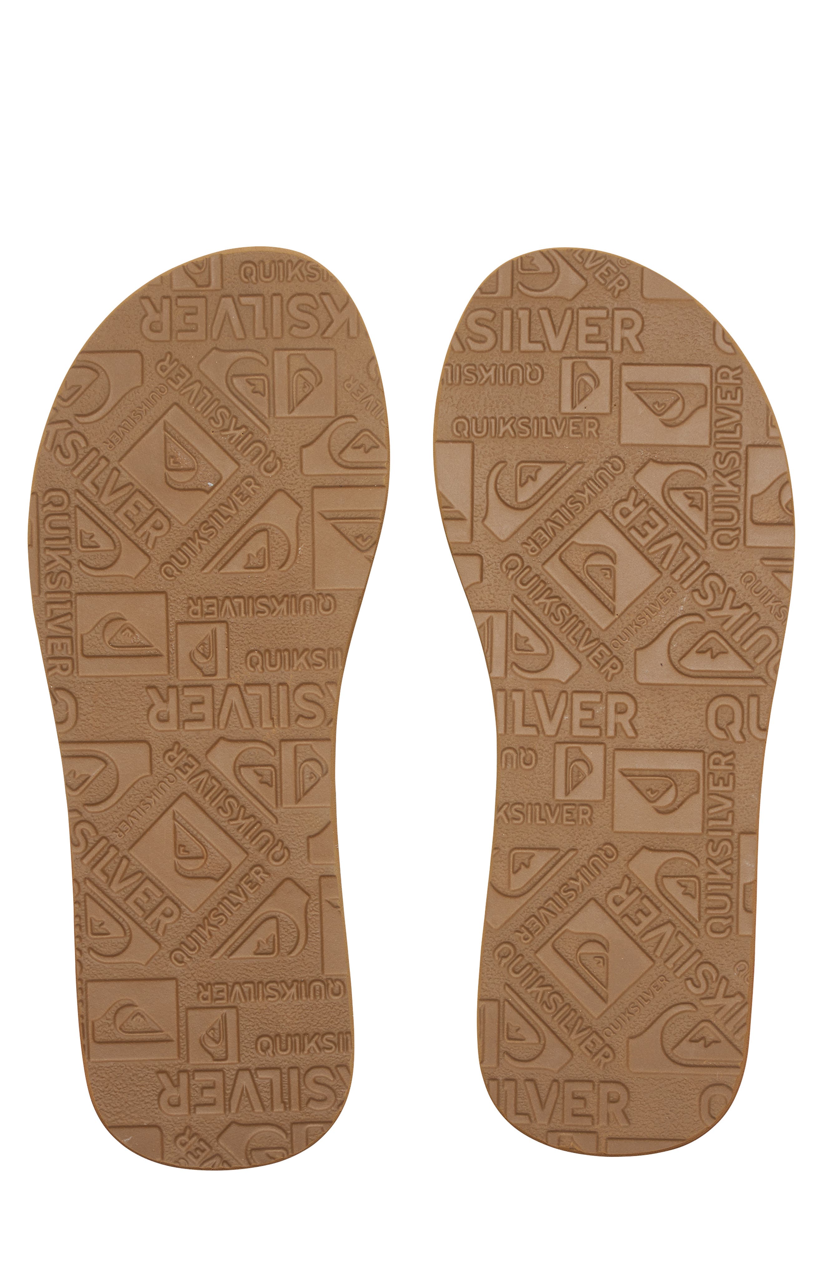 Quiksilver Carver Suede Flip Flop, Alternate, color, 