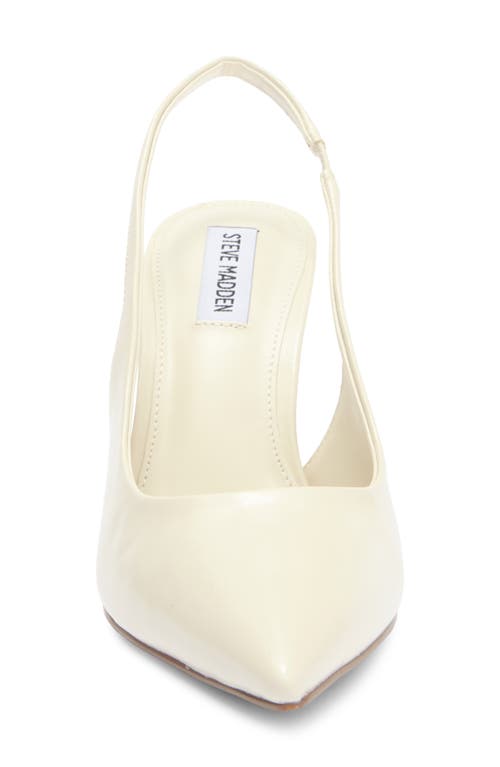 Steve Madden Juliya Slingback Pump In Bone