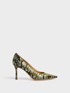 MARION PARKE Classic Pump 85 | Silk
