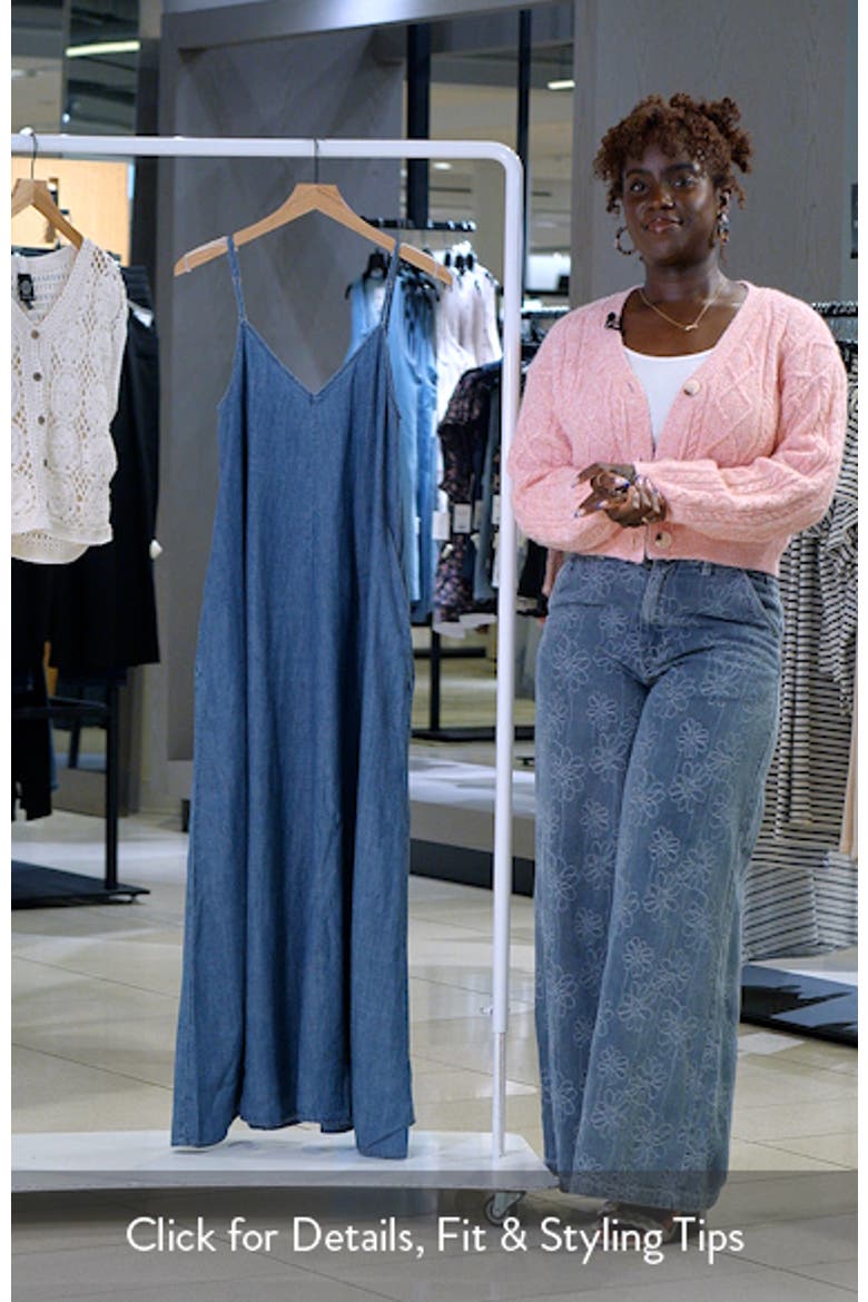 Tried & True Chambray Maxi Dress video