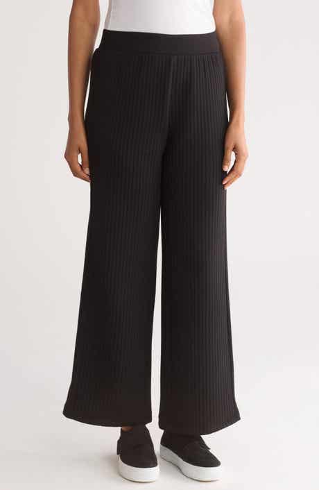 T Tahari Ribbed Pull-On Pants