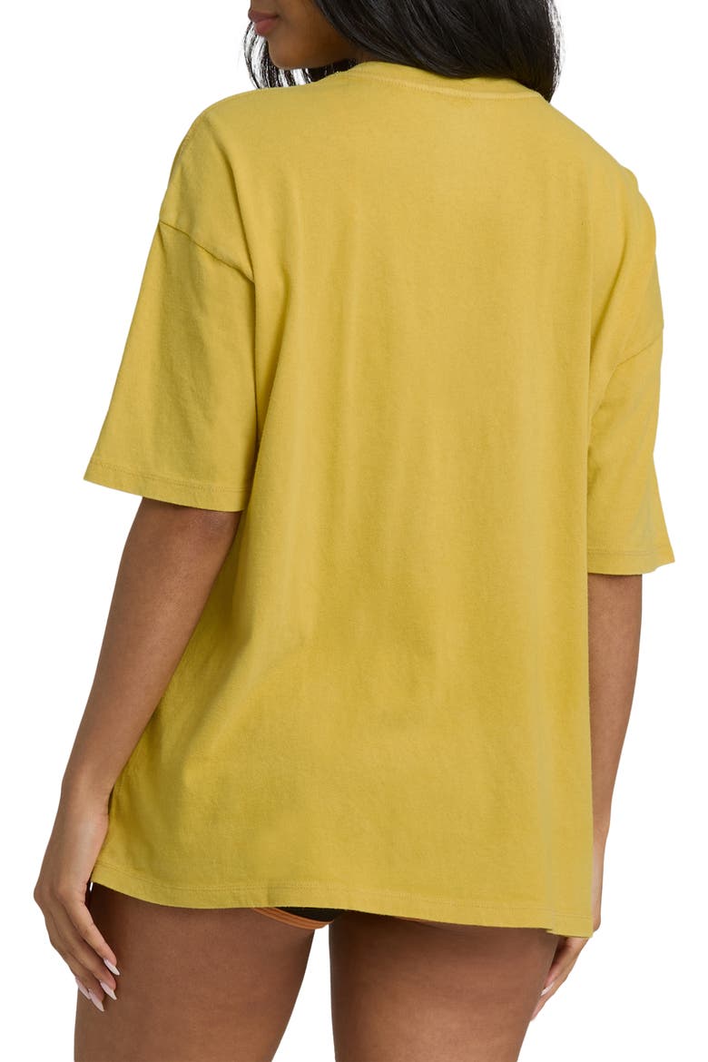 Between Night and Dawn Graphic T-Shirt, Alternate, color, DARK CITRON