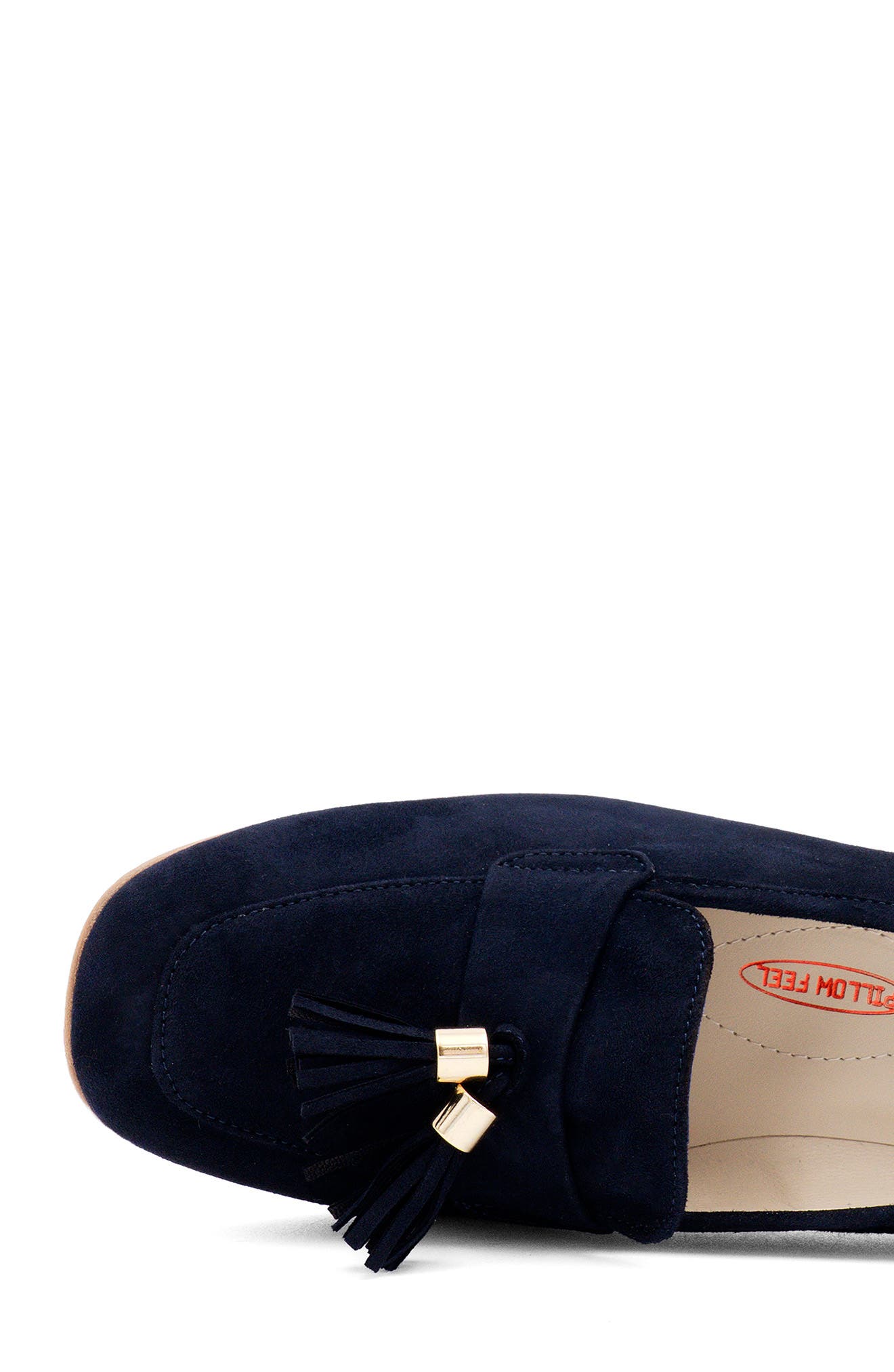 Balcanico Tassel Pump, Alternate, color, NAVY SUEDE