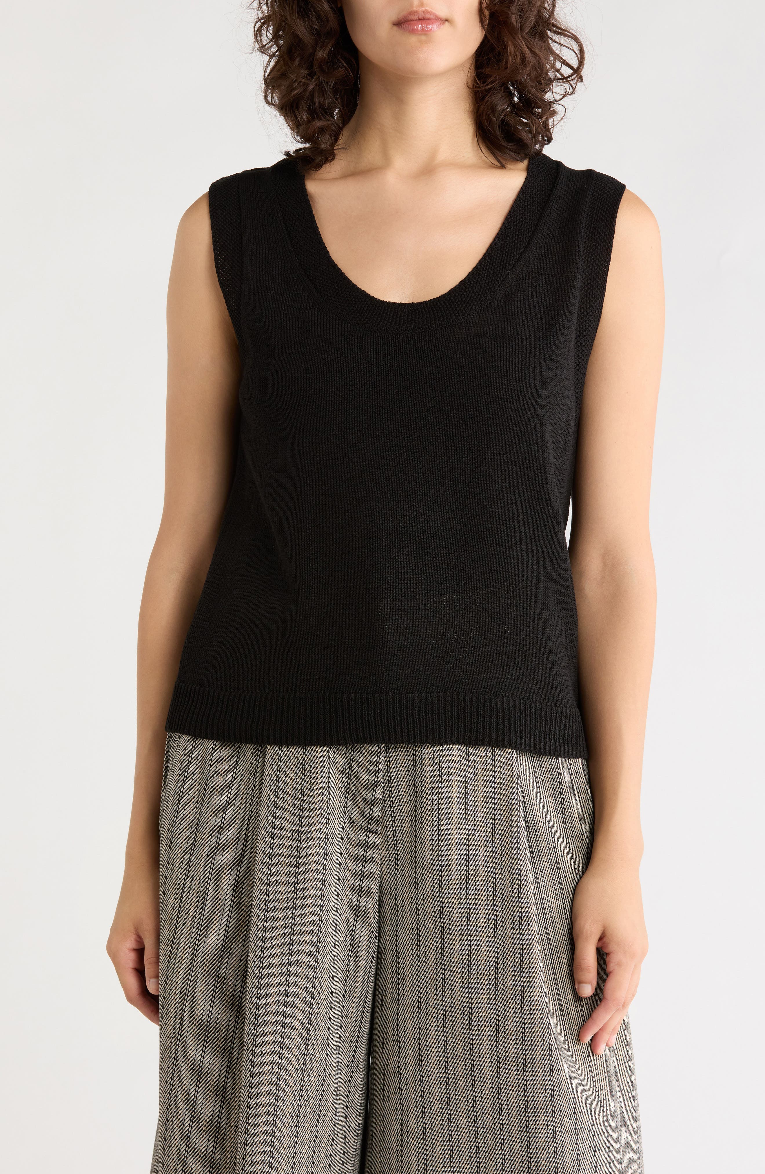 Knit Shell Top