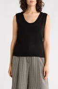 MAX STUDIO Knit Shell Top