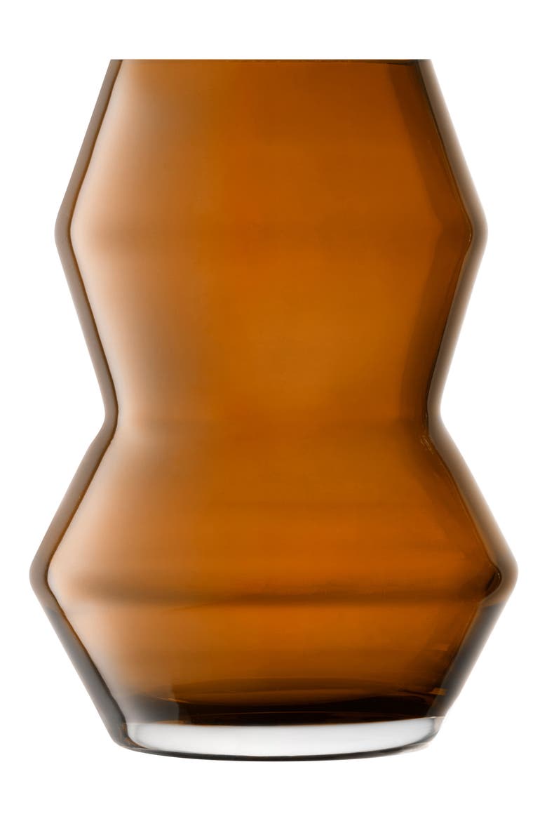 Sculpt Flower Vase, Main, color, BROWN/ MOCHA