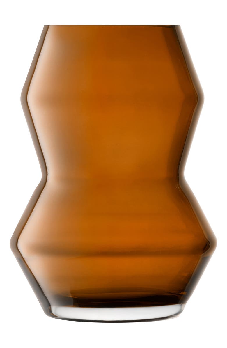 LSA Sculpt Flower Vase, Main, color, Brown/ Mocha