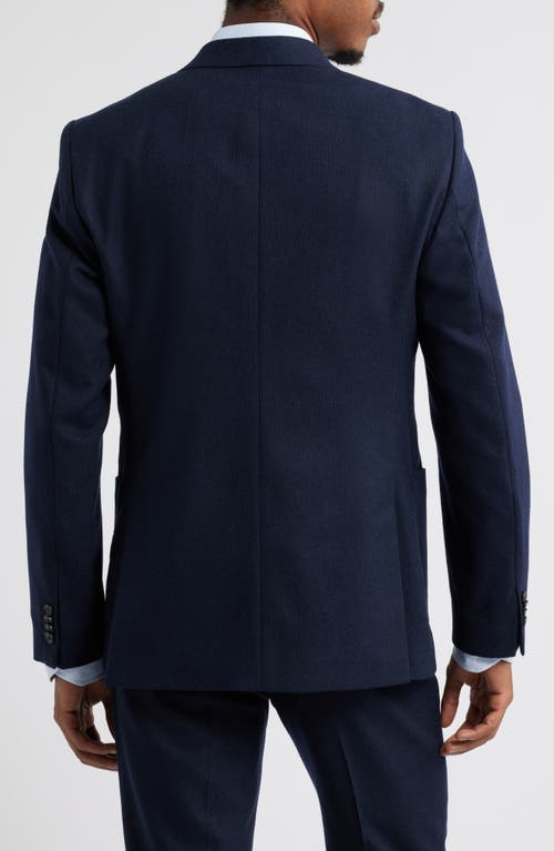 Tiger Of Sweden Justin Slim Fit Recycled Wool Blend Sport Coat In Sea