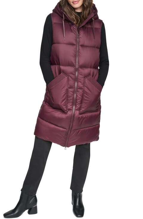 Kerr Hooded Longline Puffer Vest