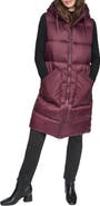 Andrew Marc Kerr Hooded Longline Puffer Vest