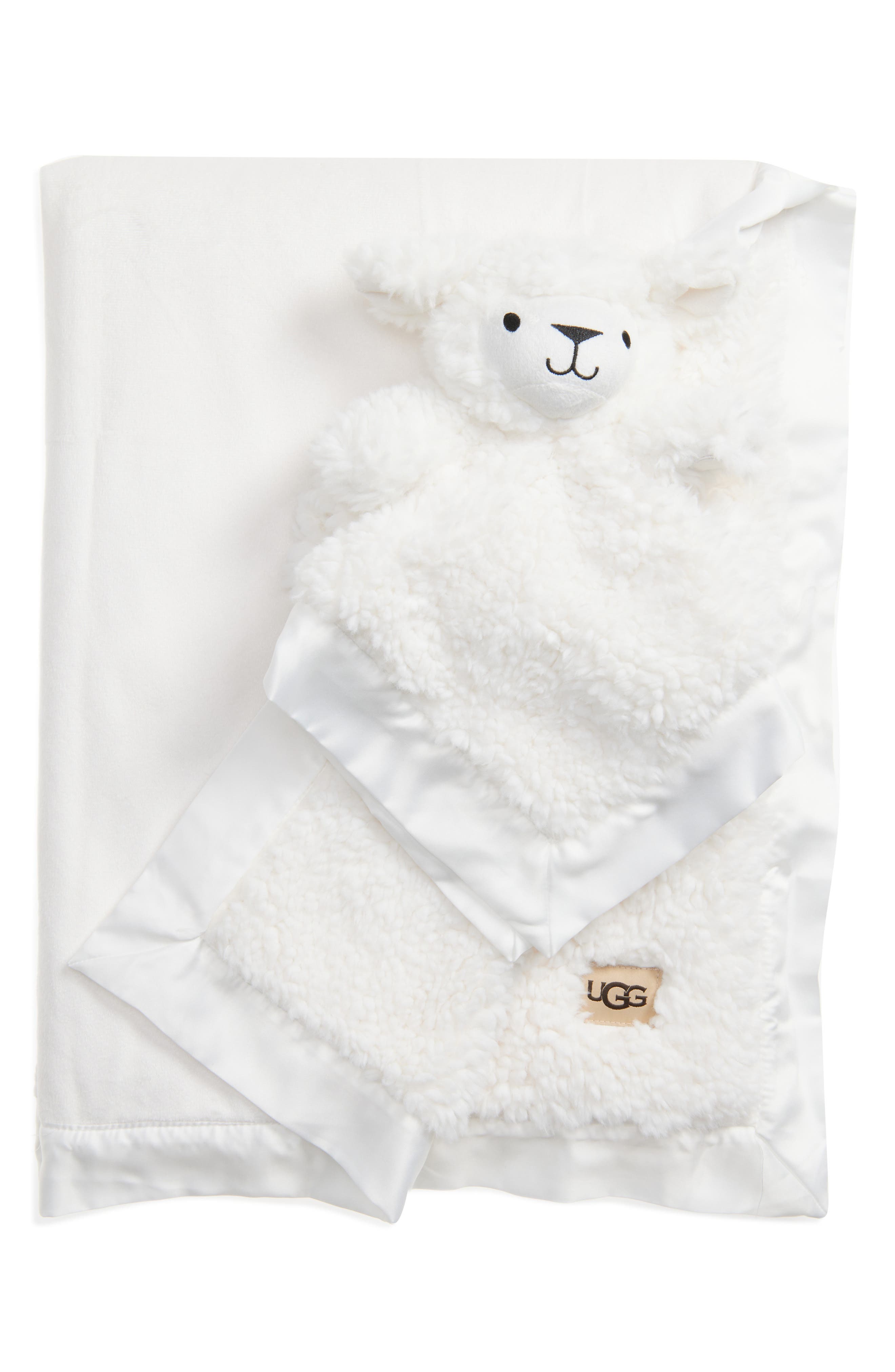 UGG® Lamb Lovey & Blanket Set