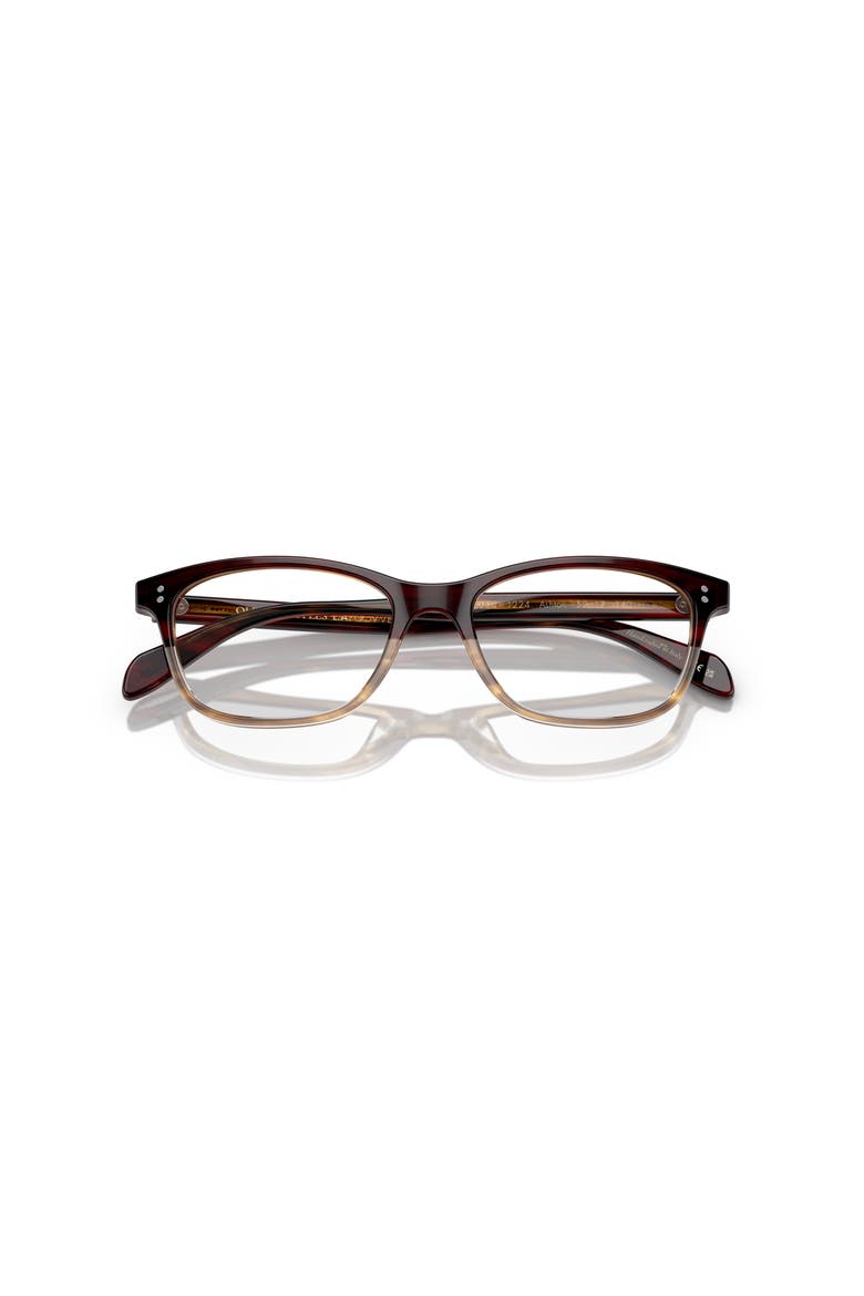 50mm Square optical glasses, Alternate, color, Red