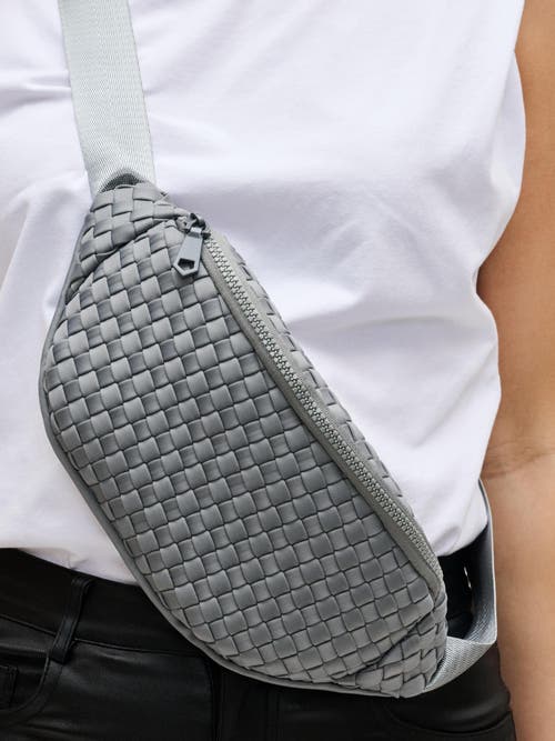 Sol And Selene Aim High Belt Bag In Grey