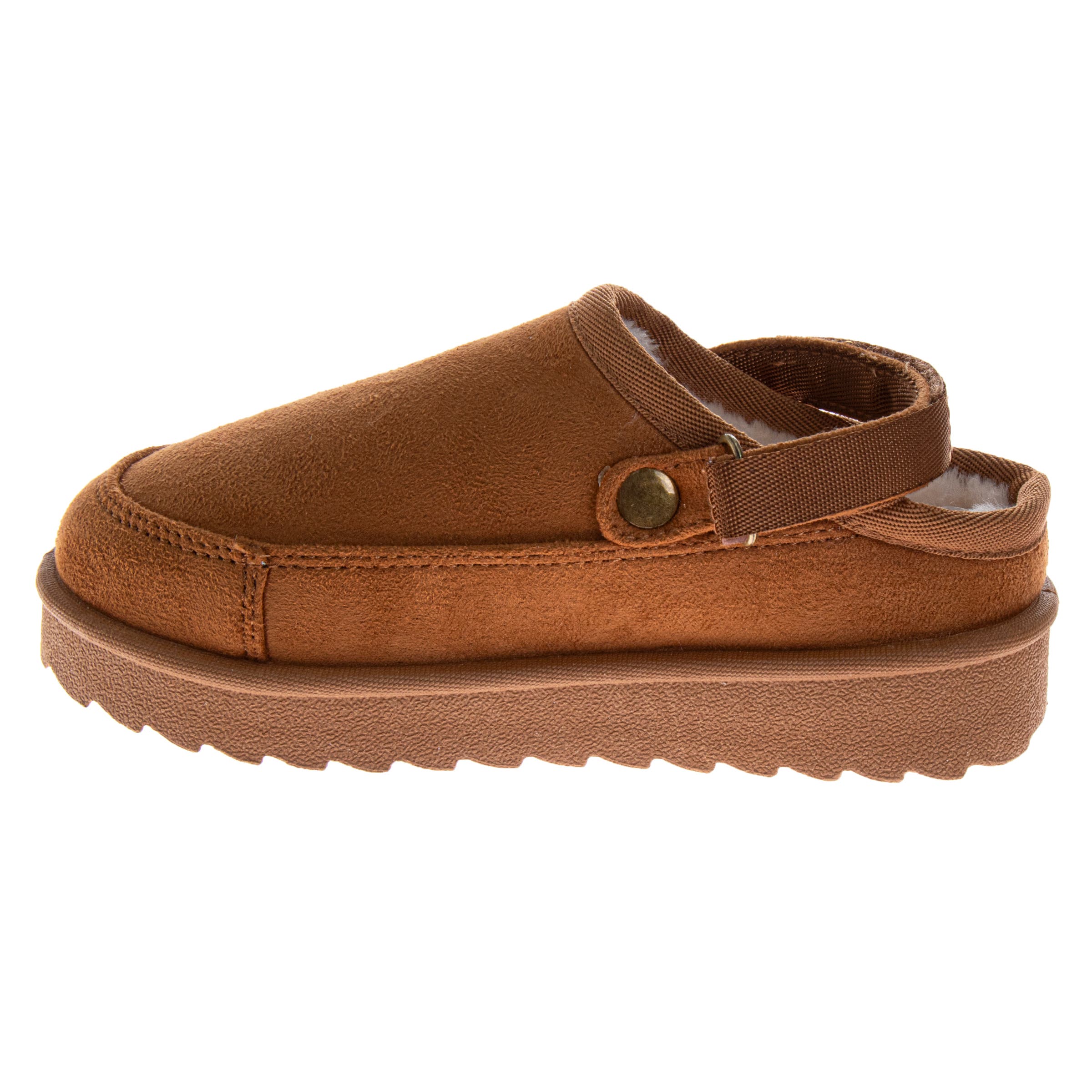 Kensie Girls Kids
 Clog Slippers, Alternate, color, Chestnut